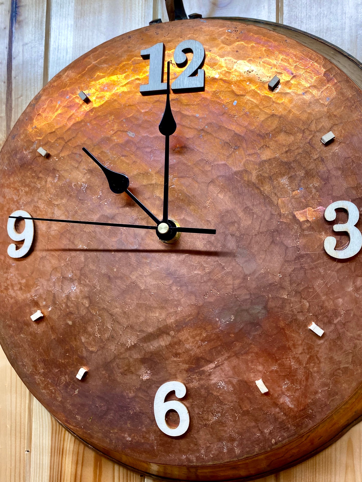 Orologio in rame