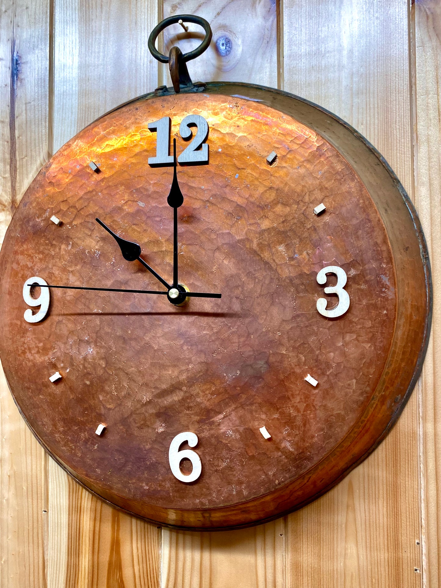 Orologio in rame