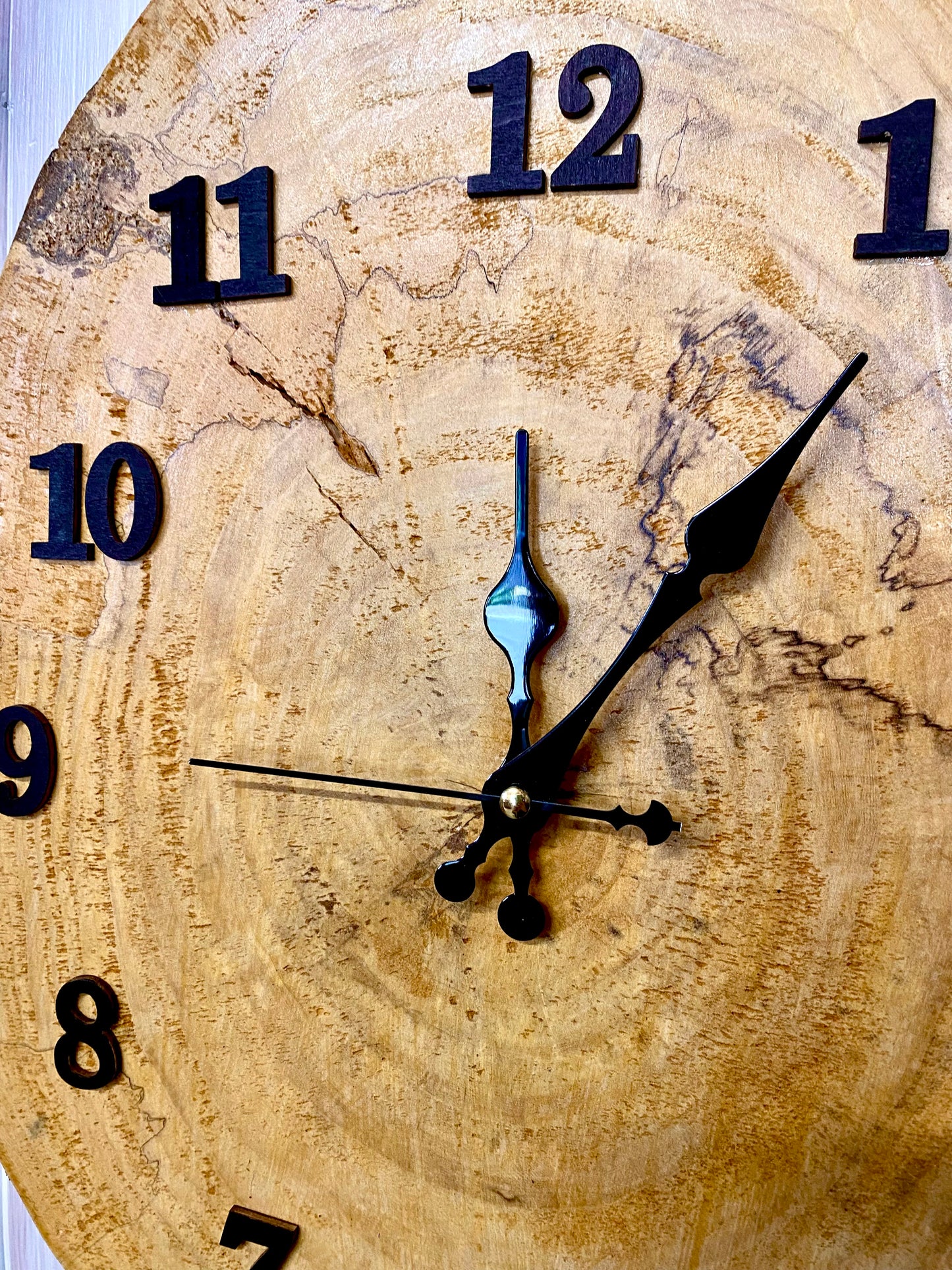 Orologio in pioppo