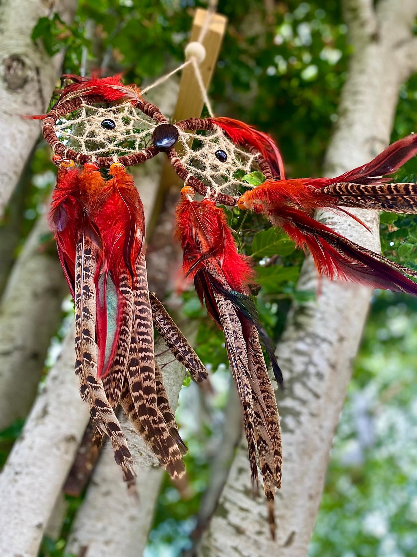 Acchiappasogni gufo rosso