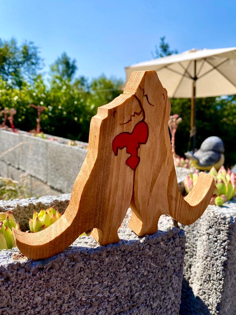 Loving Couple T-Rex puzzle