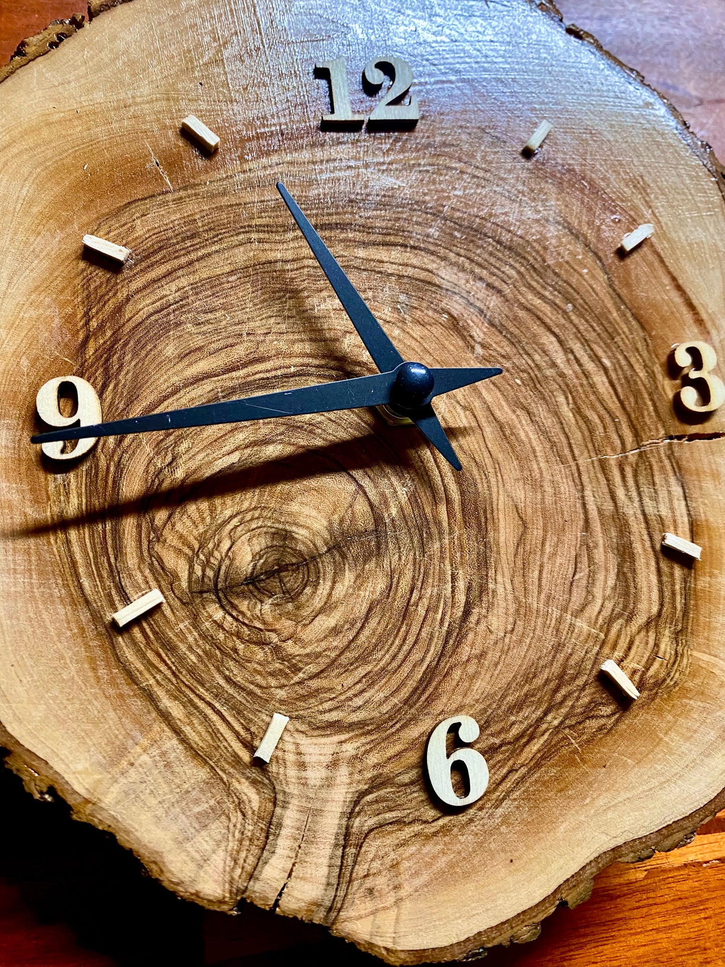 Orologio di ulivo