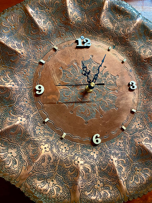 Orologio in rame